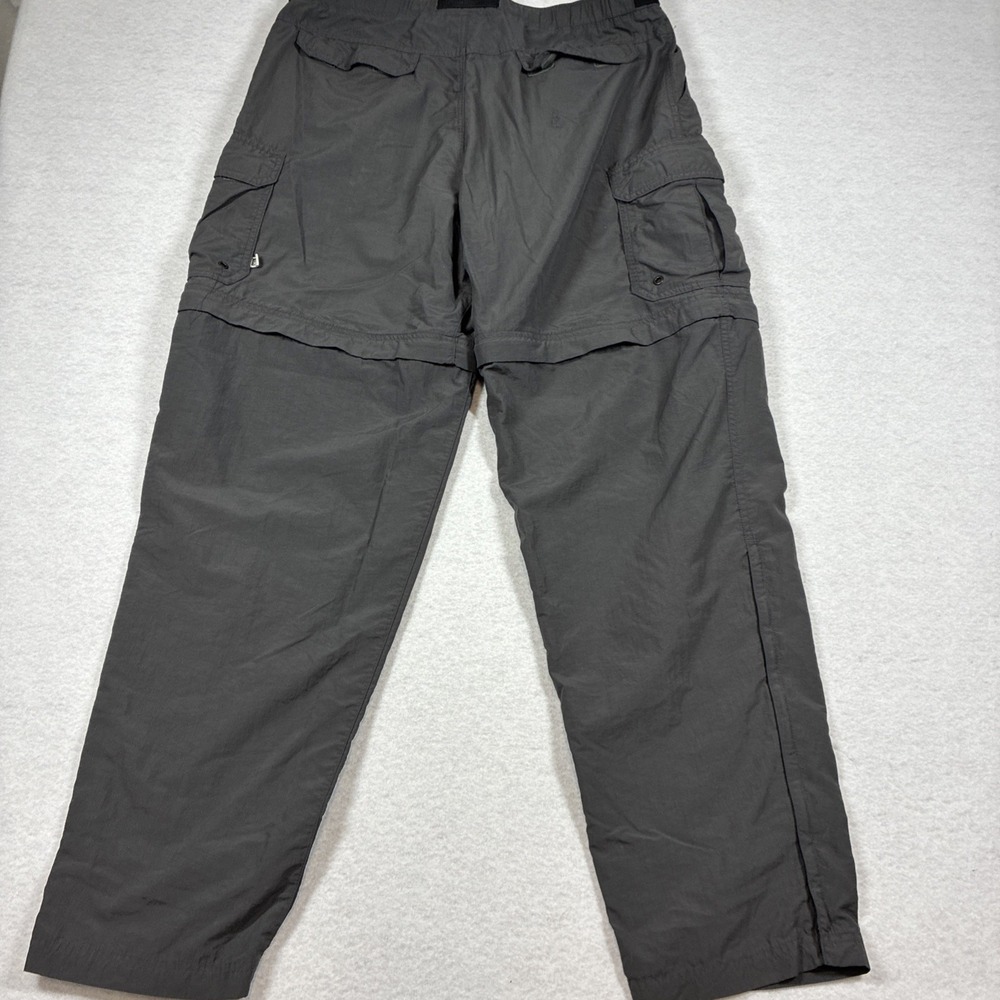 REI Convertible Hiking Pants Men's Large 32"L Gray Compact Lightweight UPF 50 - Picture 9 of 16
